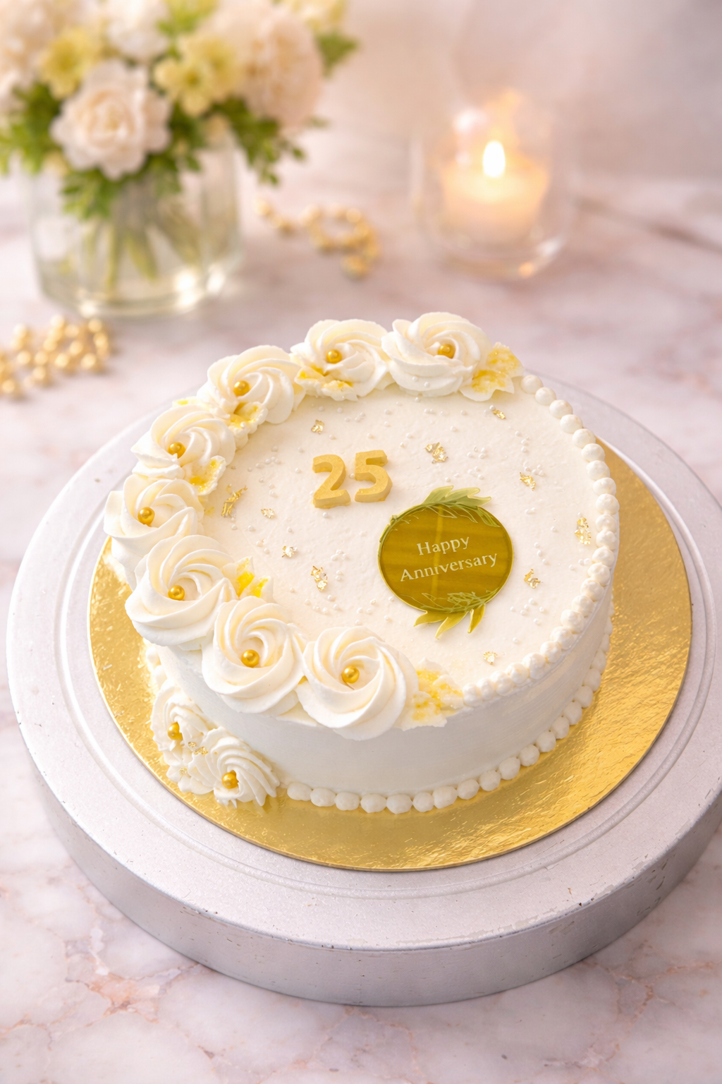Cake Crumbs special anniversary cake — 25 years celebration